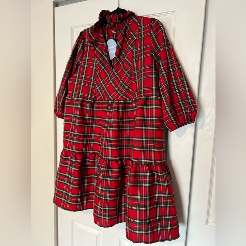 Classic Whimsey Portland Plaid Dress.